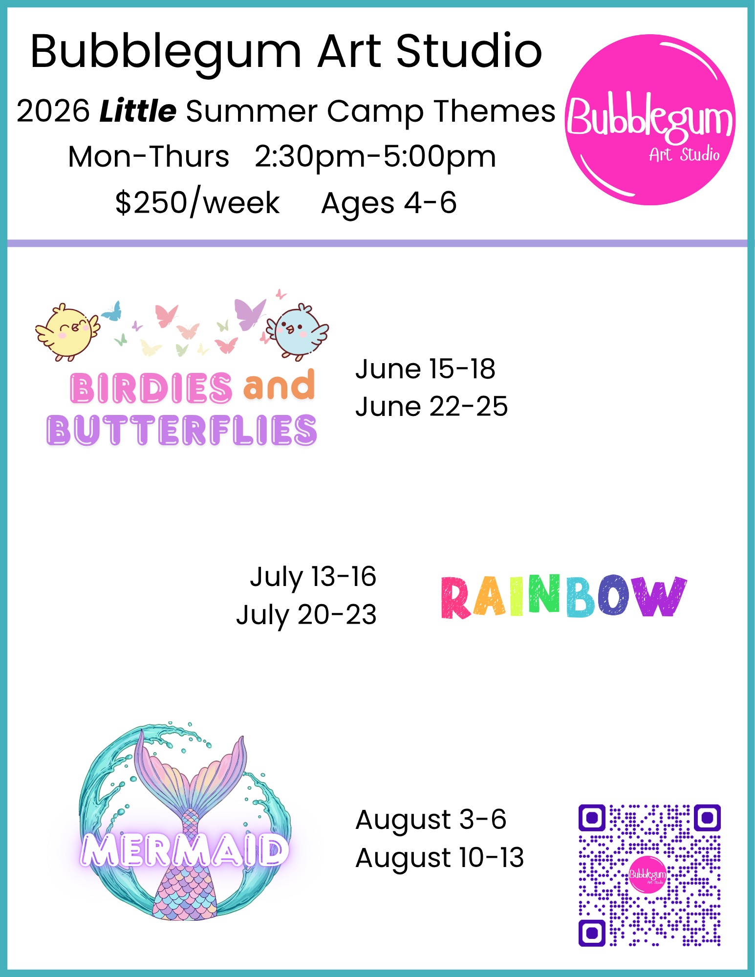 Little Summer Camps Flyer